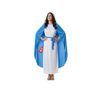 Morph Costume de Vierge Marie - Jeu de crèche - Marie et Joseph - Costume de Père Noël - Costume de jeu de la Nativité - Taille XXL