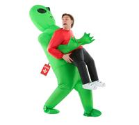 Morph Costume Gonflable Alien, Déguisement Gonflable Alien, Deguisement Extra Terrestre Adulte, Deguisement Extraterrestre, Costume Halloween Adulte