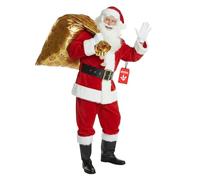 Morph Costume Pere Noel Adulte, Deguisement Pere Noel Adulte, Costume Père Noël, Déguisement Noël Homme, L