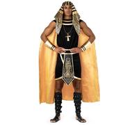 Morph Costume Pharaon Égyptien, Déguisement Halloween Homme, Tenue Classique Soirée et Fête, L M