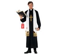 Morph Costume Prêtre, Tenue Vicaire Halloween, Déguisement Clergé, Costume Religieux, L
