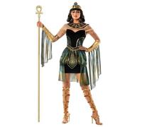 Morph Costume Reine Cléopâtre Égyptienne, Déguisement Halloween Femme, Robe Accessoires, XL L