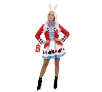Morph Costume Wonderland Rabbit Red Costume Women XL