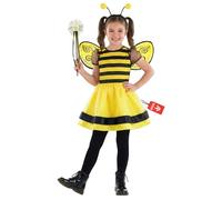 Morph Déguisement Abeille Enfant, Costume Insecte Fille, Tenue Halloween Bébé, 1-2 Ans