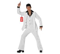 Morph Deguisement Annee 70 Homme, Deguisement Disco Homme, Déguisement Année 70 Adulte, Déguisement Chanteur, Costume Halloween Adulte, Costume Carnaval XL