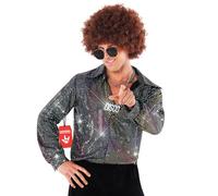 Morph Deguisement Chemise Disco Homme, Costume Annees 70 Halloween, M