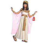 Morph Déguisement Cléopâtre Enfant, Costume Égyptien Fille, Tenue Carnaval Égypte Fille, S