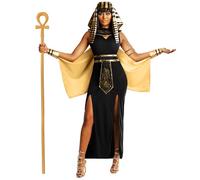 Morph Deguisement Cleopatre Femme, Cleopatre Deguisement Adulte, Accessoire Costume Egyptienne Femme, Halloween Déguisement Adulte, XXXL