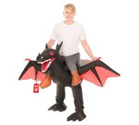 Morph Déguisement Dragon Enfant, Costume Gonflable, Idéal Halloween, Déguisement Fantaisie Enfant, Taille Unique