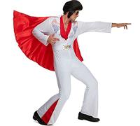 Morph Déguisement Elvis Homme, Costume Disco Années 70, Carnaval Adulte, Déguisement Homme, L