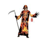 Morph Deguisement Faucheuse Enfant, Costume Faucheuse Halloween, 3-4 Ans