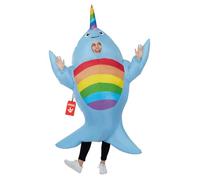 Morph Déguisement Gonflable Narval Baleine Adulte Déguisement Poisson Mer Costumes Carnaval & Halloween Taille unique