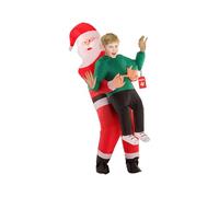 Morph Deguisement Pere Noel Gonflable Enfant, Costume Halloween Garcon