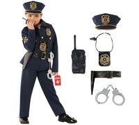 Morph Deguisement Policier Enfant, Déguisement Policier Enfant, Costume Police, Déguisement Carnaval, Deguisement Halloween, M