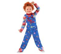 Morph Déguisement Poupée Possédée Enfant, Costume Halloween Poupée, Déguisement Enfant Automne, 1-2 Ans