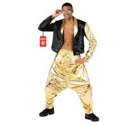 Morph Déguisement Rappeur Homme, Costume Hip Hop Années 2000, Tenue Carnaval Adulte Halloween, M