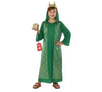 Morph Deguisement Roi Mage Enfant, Costume Halloween Garcon, 10-12 Ans