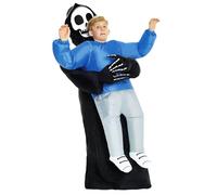 Morph Faucheuse Enfant Costume Gonflable, Deguisement Gonflable Enfant | Costume gonflable pour enfants, avec ventilateur intégré pour un port facile et léger, parfait pour Halloween