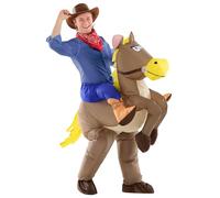Morph Gonflable Costume, Homme, MCROIHO, Monter sur Cheval Adultes, Taille Unique