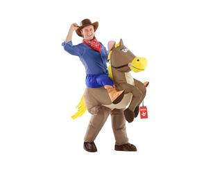 Morph Gonflable Costume, Homme, MCROIHO, Monter sur Cheval Adultes, Taille Unique