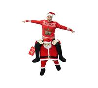 Morph l' Habit Carnaval d'halloween Costume Porter sur Les Épaules, Homme, MCPBSA, Père Noël, Taille Unique