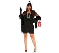 Morph Robe Charleston Années 1920 Femme, Style Gatsby Vintage, Tenue Années Folles, XL