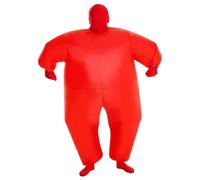 Morph Rouge Deguisement Gonflable Enfant, Costume Gonflable, Déguisement Carnaval Combinaison, Déguisement Halloween Enfant