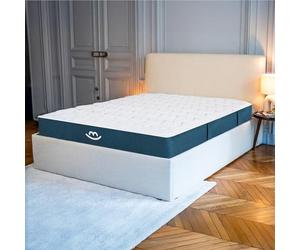 Morphea France Matelas Hybride 120x190cm | Épaisseur 22cm | Soutien mi-Ferme | Accueil Enveloppant | Mousse à Mémoire Forme & Ressorts Ensachés | Mila indépendance de Couchage