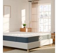 Morphea France - Matelas Mila 180x200 cm - Épaisseur 22 cm - Ressorts ensachés & Mousse Multicouche - 7 Zones ergonomiques - Soutien mi-Ferme - Respirant & Durable - Fabrication Europe