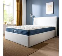 MORPHEA Matelas 160 x 200 Memoire de Forme 25 cm epaisseur Jade Hybride Luxe Mousse à Memoire de Forme Matelas 160 x 200 Ressorts Ensachés Idéal pour 2 Personnes, Hypoallergénique, Aérateur