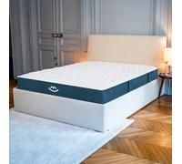 MORPHEA Matelas hybride Mila mi-ferme avec mousse et ressorts - 90 x 190 x 22 cm