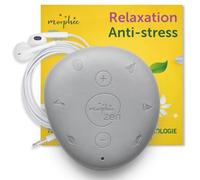 Morphée Zen | Galet de Méditation et de Sophrologie Nomade | Relaxation et Gestion du Stress | 72 Séances de Méditation et de Sophrologie de 5 minutes | Écouteurs inclus | Audio en Français