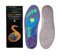 Morpheto FlexMagnet Semelles magnetiqueet acupression pour soulager vos douleurs，Semelles Intérieures Confortables,Adaptées aux Hommes et Femmes, Support Plantaire