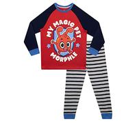 Morphle Ensemble de Pyjama Garçon Rouge 3-4 Ans