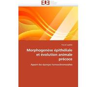 Morphogenèse Épithéliale Et Évolution Animale Précoce