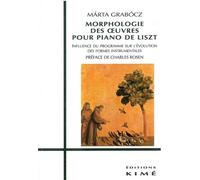 Morphologie des Œuvres Pour Piano de Liszt Influence du Programme sur l'Evolution - Marta Grabocz - Kime - broché - Livre