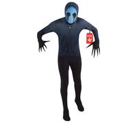 Morphsuits Déguisement l' Habit Carnaval d'halloween Légende Urbaine Mythe Monstre Enfants Unisexes, KPEJS Eyeless Jack