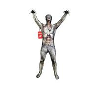 Morphsuits Deguisement Zombie Adulte, Costume Halloween Homme | Combinaison Intégrale à Capuche, Aspect Décharné Bleu, Fermeture Éclair, Parfait pour Halloween, Idéal pour le Cosplay