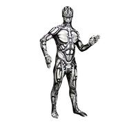 Morphsuits - Monstre - Android Pour Hauteur 150-165 Cm - Taille M