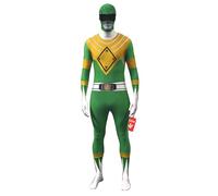Morphsuits - Original Power Rangers Pour Hauteur 150-165 Cm - Vert - Taille M