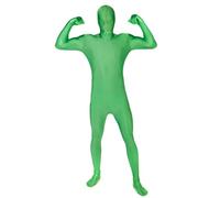 Morphsuits - STSGRL - M-Costume - Mixte Adulte - Vert - Taille L 5'5-5'9 (164cm-175cm)