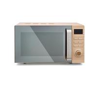 Morphy Richards Clay Digital Brown Micro-ondes, capacité de 20 L, minuterie de 95 minutes, 11 niveaux de puissance, mode décongélation, plateau tournant en verre, facile à nettoyer, 800 W, Felspar