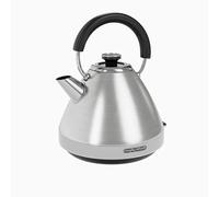 Morphy Richards Venture Pyramid Bouilloire en acier inoxydable brossé 1,5 L Ébullition rapide Métal 100130