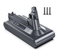 Morpilot 6500mAh Batterie pour Dyson V10 SV12 Serie, Cyclone V10 Absolute Animal Pro Motorhead Fluffy Extra Aspirateur Balai sans Fil, Remplacer Pièce 969352-02