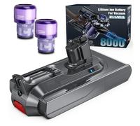 Morpilot 8000mAh Batterie à Clipser pour Dyson V11 et V15 Serie, Compatible avec Outsize Absolute+ Animal Torque Drive Total Clean Extra, V15 Detect Absolute SV14 SV16 SV18 SV22