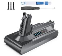 Morpilot 8000mAh Batterie pour Dyson V10 SV12 Absolute Animal Pro Motorhead Fluffy Extra Cyclone Aspirateur Balai sans Fil, Remplacer Pièce 969352-02