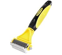 morpilot Brosse Chien et Chat - Peigne Démêloir Professionnel Poils Longs/Courts - Anti-Nœuds, Élimine Poils Morts et Feutrages - Réduit la Chute de Poils Jusqu'à 90%