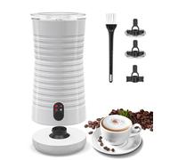 Morpilot Mousseur à lait électrique 4 en 1 - Chauffe-lait et mousseur à lait chaud et froid - 240 ml - 400 W - Contrôles de température Strix - Fonctionnement silencieux - Pour café, cappuccino -