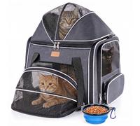 Morpilot Sac de Transport Extensible pour Chat - Extra Stable - Tissu en Maille Respirante pour Animaux de Compagnie
