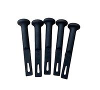 MORREZ Tout Nouveau Bouton de Commande de charnière de siège arrière poignée de siège arrière 8957GE adapté for Peugeot 206 207 206rc 206gti adapté for citroën C2 (Color : 5PCS)